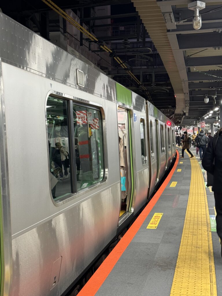 Yamanote Line at Shibuya Station