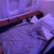 Japan Airlines First Class 77W bed