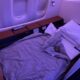 Japan Airlines First Class 77W bed