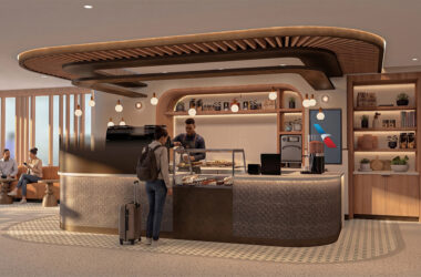Visualization of new Provisions by Admirals Club at JFK